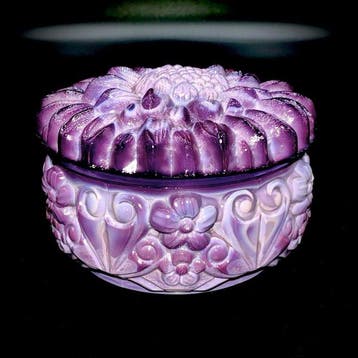 Heinrich Hoffmann/Curt Schlevogt - Bohemia - Glass Sunflower