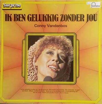 Conny Vandenbos - Ik Ben Gelukkig Zonder Jou (LP 1978), CD & DVD, Vinyles | Pop, Verzenden