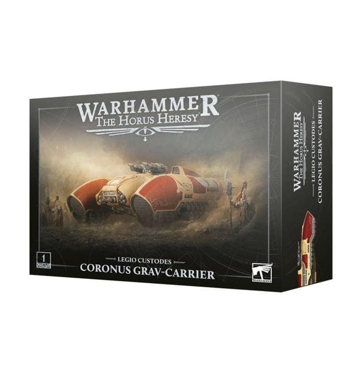 Legio Custodes Coronus Gravcarrier (Warhammer nieuw), Hobby & Loisirs créatifs, Wargaming, Enlèvement ou Envoi