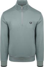 Fred Perry Half Zip Trui Blauw maat Maat 48/50 (M) Heren, Verzenden