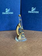 Swarovski - Figurine - Memories Microscoop Goud - Boxed -