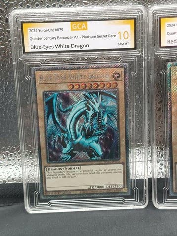 Konami - 2 Card - Yu-Gi-Oh! - Blue-Eyes White Dragon &, Nieuw