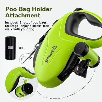 Pecute Hondenriem 8m, Rolriem voor Honden, 360° Verwarrin.., Ophalen of Verzenden, Nieuw