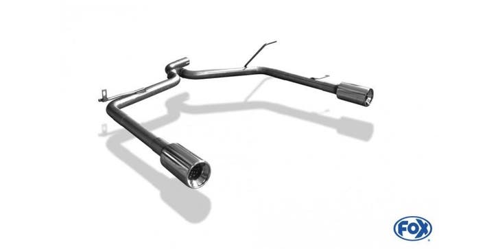 FOX Kia Cee`d stationwagon/caravan - ED uitlaat gewei rechts, Auto-onderdelen, Uitlaatsystemen, Nieuw, Verzenden