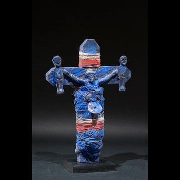 Fetisj kruisbeeld - Voodoo Vodun - Fon - Benin