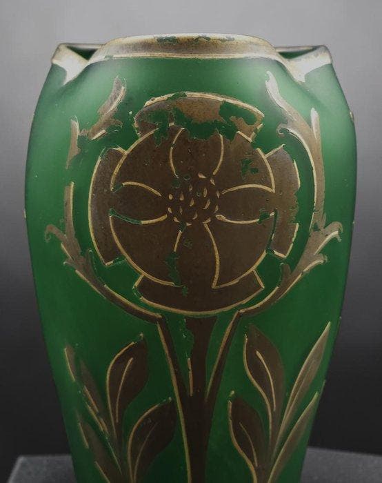 Legras - Vaas - Glas, Antiquités & Art, Antiquités | Verre & Cristal