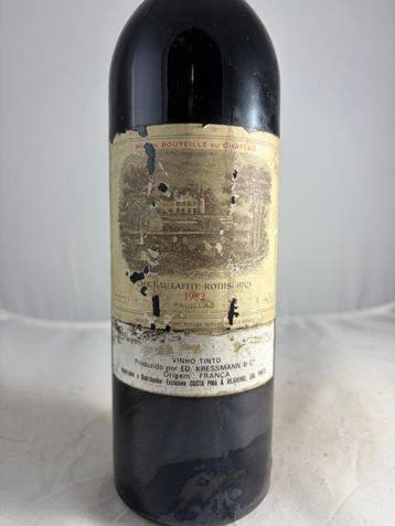 1982 Chateau Lafite Rothschild - Pauillac 1er Grand Cru, Verzamelen, Wijnen, Nieuw