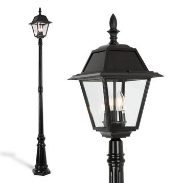 Buitenverlichting zonne-energie Vincenza Solar Lantaarn Zwar, Verzenden