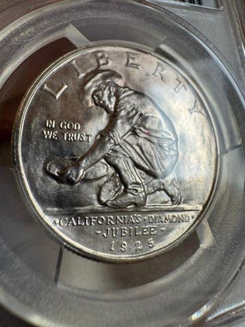 Verenigde Staten. 1/2 Dollar 1925-S California Diamond