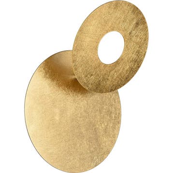 LED Wandlamp Trion Marina - Gouden Metalen Vloerlamp 6W Warm, Verzenden, Nieuw