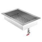 Crushed Ice Bak | RVS | Inbouw (Recht) | 1x 1/1 GN | Open |, Verzenden, Nieuw in verpakking