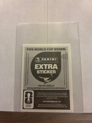 2026 Panini FIFA World Cup 2026 Lamine Yamal Extra sticker -