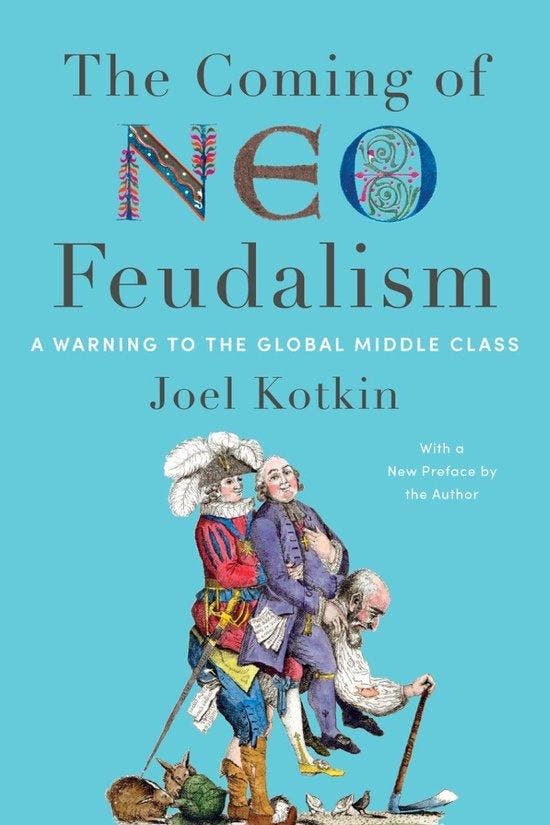 Coming of Neo-Feudalism 9781641770941 Joel Kotkin, Livres, Langue | Anglais, Envoi
