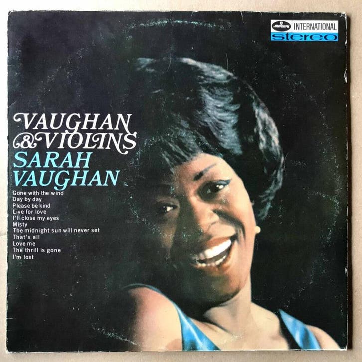 Sarah Vaughan – Vaughan And Violins (1-12-Vinyl-LP), Cd's en Dvd's, Vinyl | Jazz en Blues, Ophalen of Verzenden