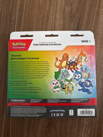 Pokémon - 1 Box - First Partner Illustration Collection, Nieuw