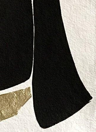 Valérie Bernier - Collection Encre - Nicole N°2, Antiquités & Art, Art | Peinture | Moderne