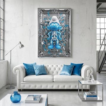 Artxlife - Lego Smurf Chrome X-Ray Icon, Nieuw