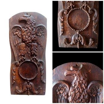 Decoratief ornament - Wapen - Aquila - XIX