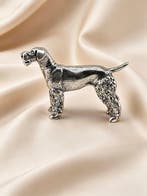 Figuur - Perro en plata - .915 zilver, Antiek en Kunst