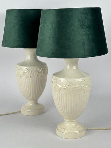 Wedgwood - Lampe de table (2) - Porcelaine