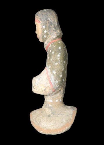 Oud-Chinees, Han-dynastie Terracotta Rijderfiguur
