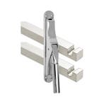 Pomp-espagnolet Frankfurt glans nikkel inclusief 2 stangen, Doe-het-zelf en Bouw, Deuren en Vliegenramen, Nieuw