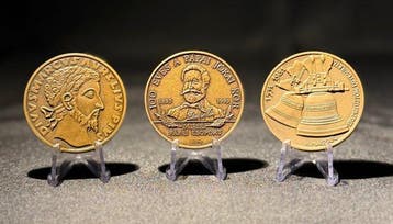 Penning - Hungary - Set of 3 Bronze Medals - M.É.É. Pápa