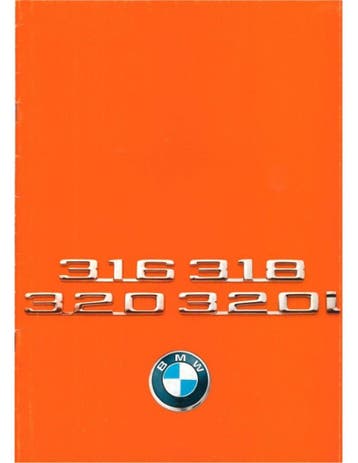 1975 BMW 3 SERIE BROCHURE NEDERLANDS, Ophalen of Verzenden, Nieuw