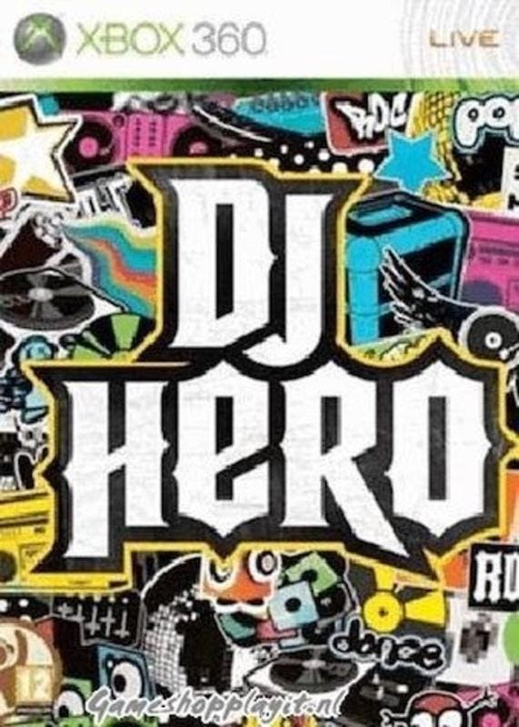 DJ Hero (Xbox 360 Games), Games en Spelcomputers, Games | Xbox 360, Zo goed als nieuw, Ophalen of Verzenden