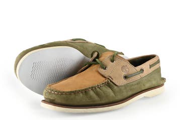 Timberland Bootschoenen in maat 45½ Groen, Verzenden