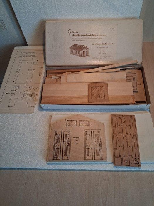 Graupner 00 - 3423 - Ensemble de construction de trains, Hobby en Vrije tijd, Modeltreinen | H0