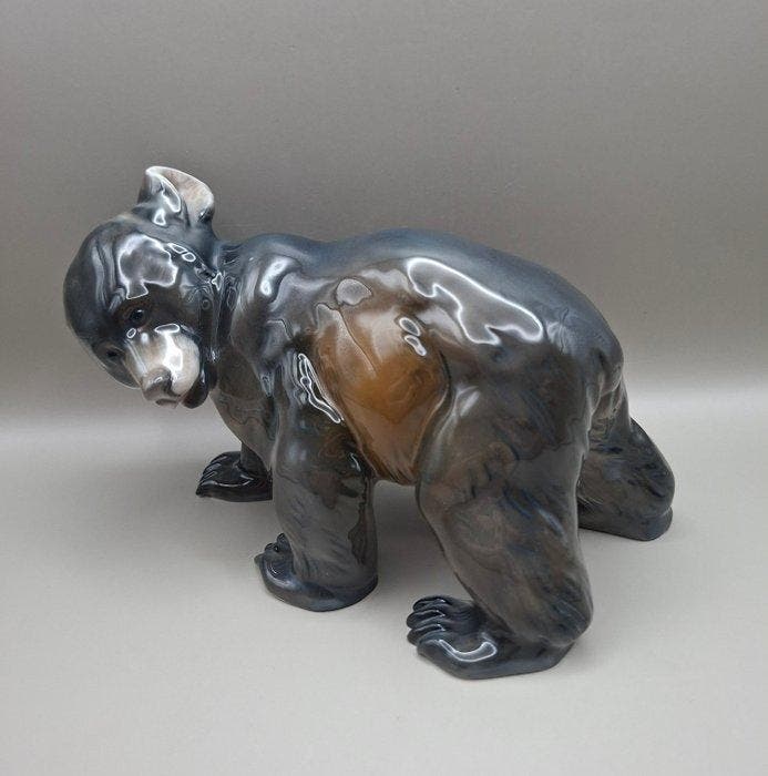 Rosenthal - Gustav Oppel - Figuur - Stehender oder laufender, Antiquités & Art, Antiquités | Verre & Cristal