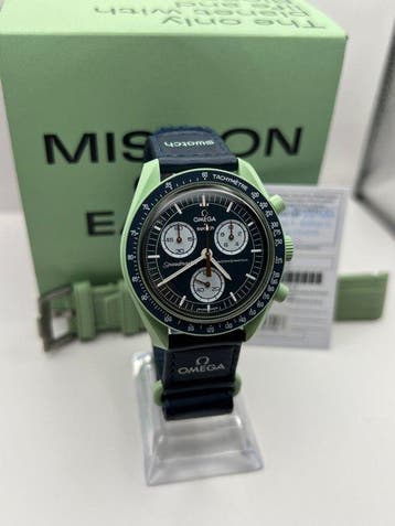 Omega x Swatch - MoonSwatch - Mission on Earth - Sans prix, Bijoux, Sacs & Beauté