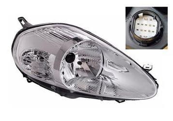 Fiat Grande Punto 2006-2008 Koplamp Rechts (Koplampen), Verzenden
