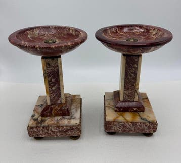 Cassolette (2) - Marbre, Bronze, Antiek en Kunst
