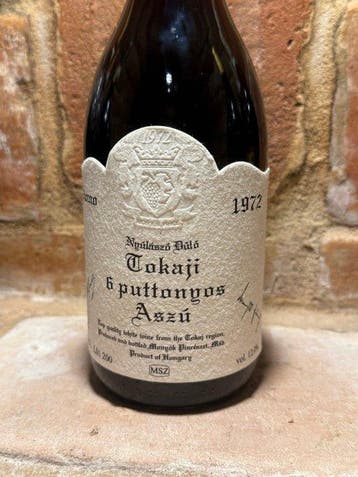 1972 Monyók Pincészet - Tokaj 6 Puttonyos - 1 Jennie (0,5 L)