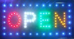OPEN LED bord lamp verlichting lichtbak reclamebord #C16, Verzenden, Nieuw