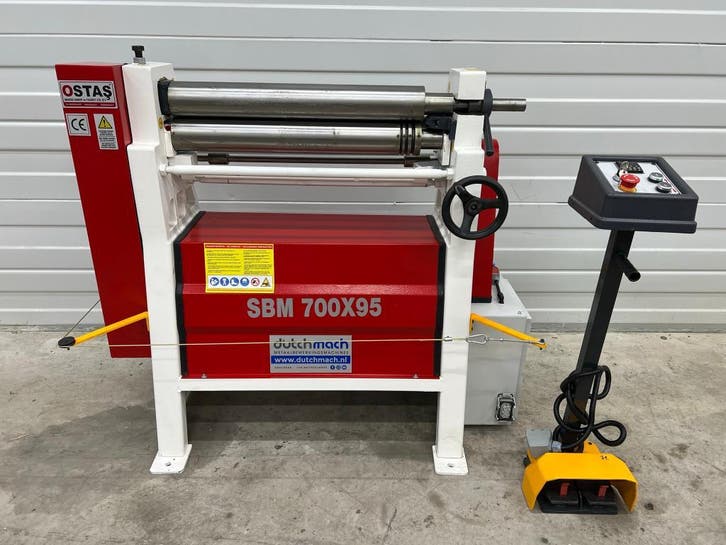 OSTAS SBM 700 x 95 plaatwals platenwals rollenwals, Bricolage & Construction, Outillage | Autres Machines