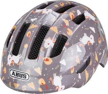 Fietshelm ABUS SMILEY 3.0 grey horse S - 45-50 cm - grijs -, Verzenden, Nieuw, Abus