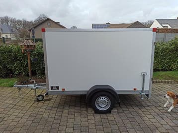 Huur een gesloten aanhangwagen, motortrailer of bagagewagen, Ophalen