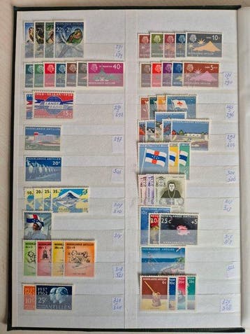 Nederland 1940/1940 - Stockboek postzegels Ned.indie,