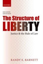 Structure Of Liberty 9780198700920 Randy E. Barnett, Verzenden, Gelezen, Randy E. Barnett