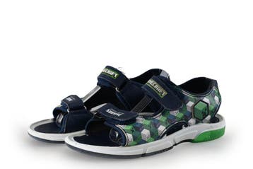 Minecraft Sandalen Jongens in maat 33 Groen, Verzenden, Jongen of Meisje, Nieuw, Minecraft