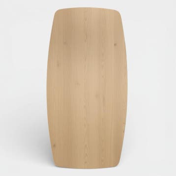 Tafelblad Deens Ovaal Eikenhout 140x70, Huis en Inrichting, Tafels | Eettafels, Nieuw