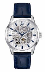 Bulova - Collezione Surveyor Automatic Skeleton Blue Edition