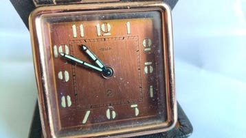 Réveil de voyage, Réveil - Jaeger-LeCoultre - Acier -