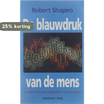 De blauwdruk van de mens / Aula 9789027429223 Shapiro, Verzenden, Shapiro