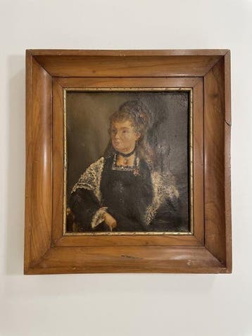 École européenne (XIX) - NO RESERVE - Bildnis einer Dame in