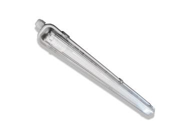 Veiling - 12x 60cm enkele LED TL T8 armaturen waterdicht, Nieuw