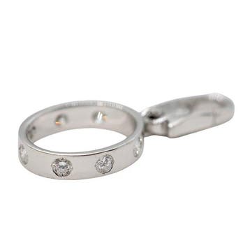 Cartier - Hanger - Love - 18 karaat Witgoud - 7 Diamonds